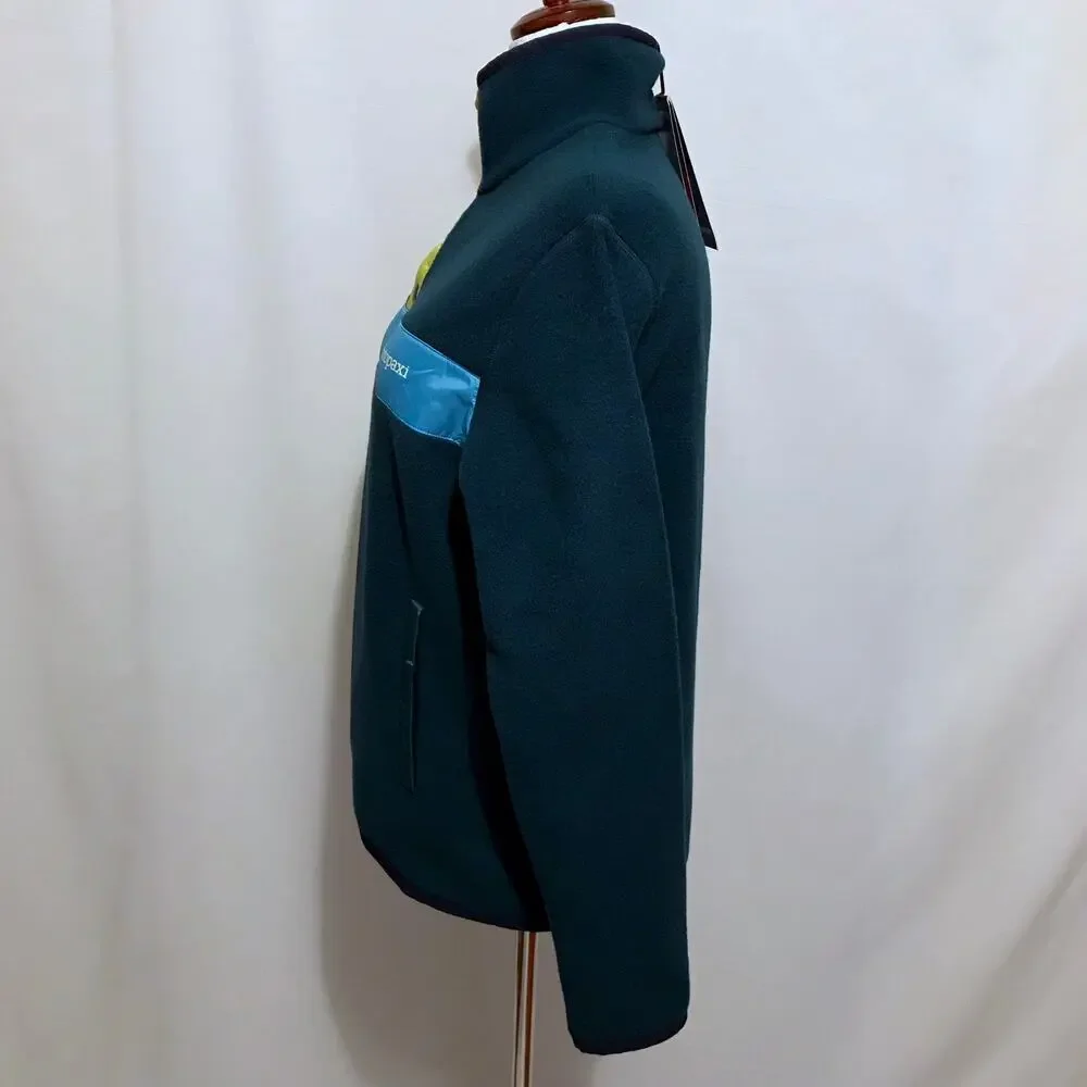 Cotopaxi NWT Hunter Green Teca Fleece Pullover Jacket Women S *See Description*